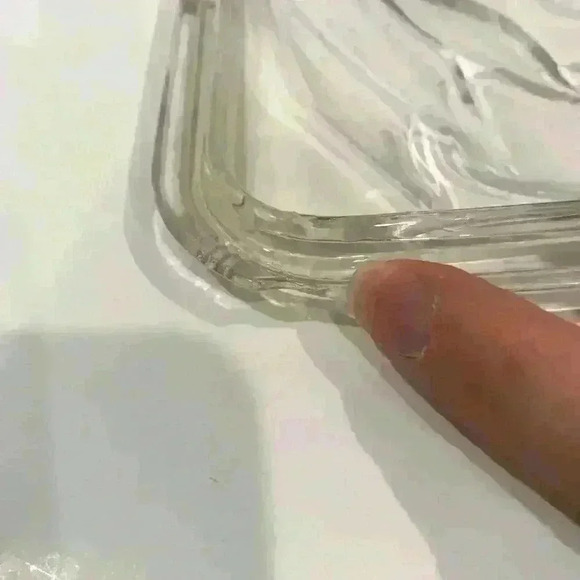 Vintage Glass Vegetable Refrigerator Dish 8” - Picture 9 of 11